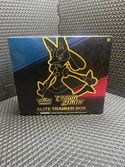 Pokemon Crown Zenith SEALED Elite Trainer Box - Image 1