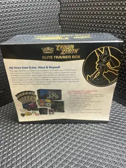 Pokemon Crown Zenith SEALED Elite Trainer Box - Image 5