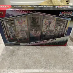 Pokemon Prismatic Evolutions Premium Figure Collection New Sealed IN HAND - Image 1