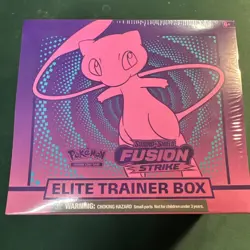 Pokemon TCG: Sword & Shield Fusion Strike Elite Trainer Box Mew Feature Set Pack - Image 1