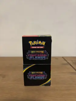 Pokemon TCG Phantasmal Flames Half Booster Box (18 Packs Sealed) Unsealed Box - Image 1