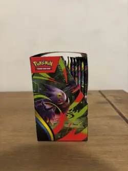 Pokemon TCG Phantasmal Flames Half Booster Box (18 Packs Sealed) Unsealed Box - Image 3