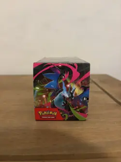Pokemon TCG Phantasmal Flames Half Booster Box (18 Packs Sealed) Unsealed Box - Image 5