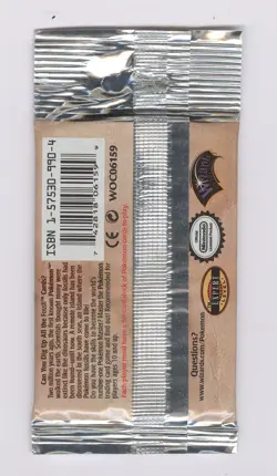1999 Pokemon Fossil pack Aerodactyl factory sealed - Image 2