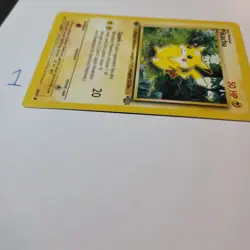 Pokemon TCG Pikachu 60/64 Jungle 1st Edition Red Cheeks 1999 Vintage Pokemon - Image 4