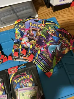 Pokemon TCG: Phantasmal Flames Sleeved Booster Packs LOT Of 10 - Image 2