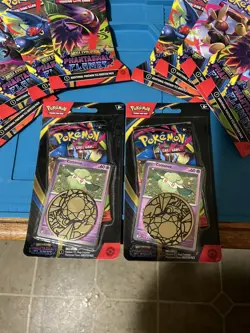 Pokemon TCG: Phantasmal Flames Sleeved Booster Packs LOT Of 10 - Image 3