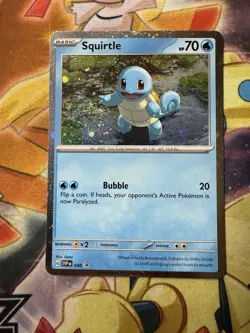 Squirtle - SVP048 - SVP Black Star Promos NM, English Pokemon SV Black Star Prom - Image 1