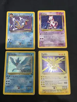 Pokemon Vintage Lot Of 4 - Conditions Vary - See Photos & Read Description! - Image 1