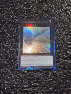 Yugioh! Superdreadnought Rail Cannon Gustav Max RA04-EN063 Collector's Rare NM - Image 1