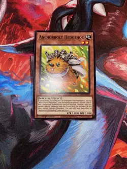 Yugioh! Anchorbolt Hedgehog L5DD-ENY02 Common 1st Edition Near Mint - Image 1