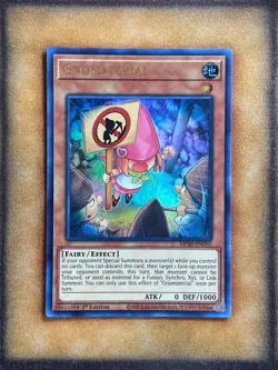 Yugioh Gnomaterial MP20-EN050 Ultra Rare 1st Ed NM - Image 1