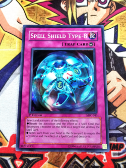 Spell Shield Type-8 mfc-043 1st Edition (M/NM+) Super Rare Yu-Gi-Oh! - Image 1