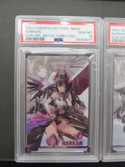 Sequential Set PSA 10| Goddess of Victory NIKKE HARRAN Gun Girl Metal Card Coll. - Image 3