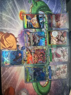 One Piece TCG Alternate, Parallel, Gold Card Lot Of 9 English Ver. Nm - Image 1