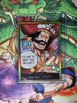 One Piece TCG Alternate, Parallel, Gold Card Lot Of 9 English Ver. Nm - Image 4