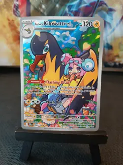 Iono's Kilowattrel 163/159 Sv09 Journey Together Pokemon Card NM - Image 4