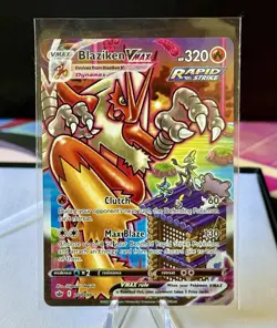 Pokemon TCG Chilling Reign Blaziken VMAX Alternate Art 201/198-Stunning Card!🔥 - Image 1