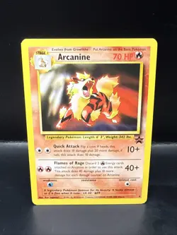 Pokemon Card - Arcanine WoTC Black Star Promo 6 Non Holo B - Image 1