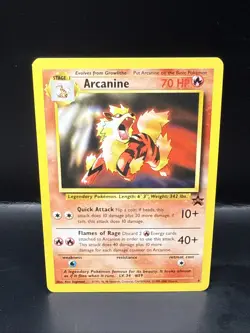 Pokemon Card - Arcanine WoTC Black Star Promo 6 Non Holo B - Image 2