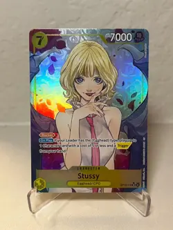 Stussy Alt Art OP13-110 SR Carrying On His Will One Piece Card Game NM - Image 1