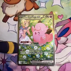 Lillie’s Clefairy EX - 184/159 - SIR - Journey Together - Pokemon Card NM/MINT! - Image 1