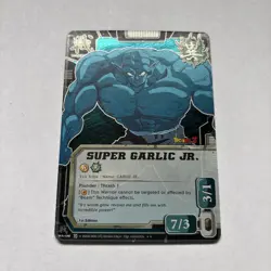 Super Garlic JR. Foil Rare Card 2008 Bandai Dragon Ball Z ccg tcg - Image 1