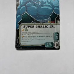 Super Garlic JR. Foil Rare Card 2008 Bandai Dragon Ball Z ccg tcg - Image 4