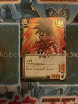 Dragon ball z Goku WA-046 Super Rare Bandai 2008 tcg ccg Card Dbz NM - Image 1