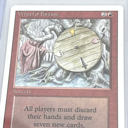 Wheel of Fortune NM NEVER PLAYED Magic the Gathering MTG Revised - Image 3