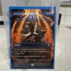 Fierce Guardianship (Borderless) Commander Masters Regular - Image 1