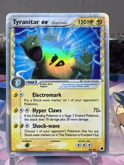 Pokemon TCG Tyranitar-EX (Delta Species) EX Dragon Frontiers 99/101 Holo #ML - Image 1
