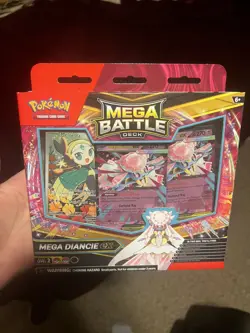 Pokemon TCG Mega Battle Deck Diancie ex box Factory Sealed Box IN HAND - Image 1