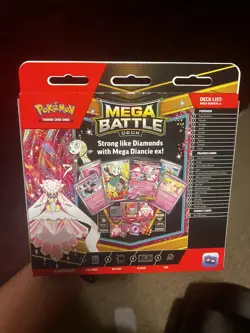 Pokemon TCG Mega Battle Deck Diancie ex box Factory Sealed Box IN HAND - Image 2