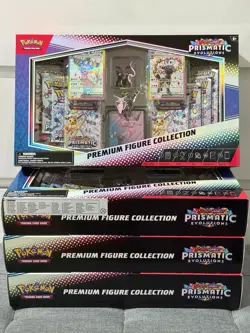 Pokemon TCG Prismatic Evolutions Premium Figure Collection BRAND NEW SEALED ✅✨ - Image 1