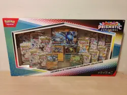 Pokemon TCG Prismatic Evolutions Lucario Ex + Tyranitar Ex Premium Collection - Image 1