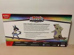 Pokemon TCG Prismatic Evolutions Lucario Ex + Tyranitar Ex Premium Collection - Image 2