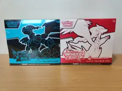 Pokemon TCG Black Bolt and White Flare Pokemon Center Elite Trainer Box Set ETB - Image 1