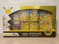 Pokemon TCG Celebrations 25th Anniversary Pikachu V-Union Special Collection Box - Image 1