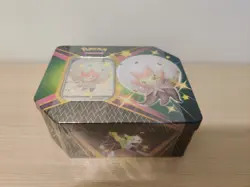 Pokemon TCG: Shining Fates Eldegoss V Tin Factory Sealed New English - Image 2