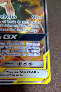 MINT ❄ Reshiram & Zekrom GX (Full Art) 222/236 Sm-Cosmic Eclipse Holo - Image 3
