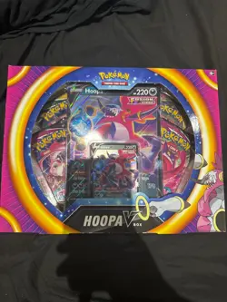 Pokemon TCG: Sealed Hoopa VBox- evolving skies, fusion strike, vivid voltage - Image 1