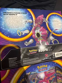 Pokemon TCG: Sealed Hoopa VBox- evolving skies, fusion strike, vivid voltage - Image 3