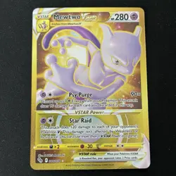 Mewtwo VSTAR 086/078 - Sword & Shield Pokemon GO - Pokemon TCG - Image 1