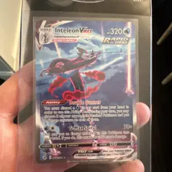 Pokemon SWSH08: Fusion Strike 266/264 Inteleon VMAX (Alternate Art Secret) NM - Image 1
