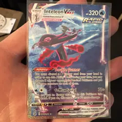 Pokemon SWSH08: Fusion Strike 266/264 Inteleon VMAX (Alternate Art Secret) NM - Image 3