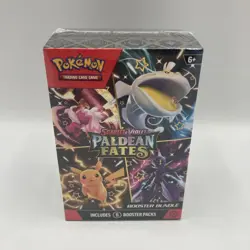 Pokemon TCG Scarlet & Violet Paldean Fates Booster Bundle 6 Pack New Sealed - Image 1