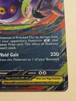 Pokemon TCG Mega Gengar Ex Promo 056/094 Mega Battle Deck - Image 5