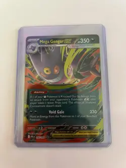Mega Gengar Ex - Pokemon Phantasmal Flames - 056/094 Near Mint Condition - Image 1