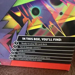 Pokemon TCG Mega Battle Deck Mega Gengar ex Haunter Promo Brand New - Image 3